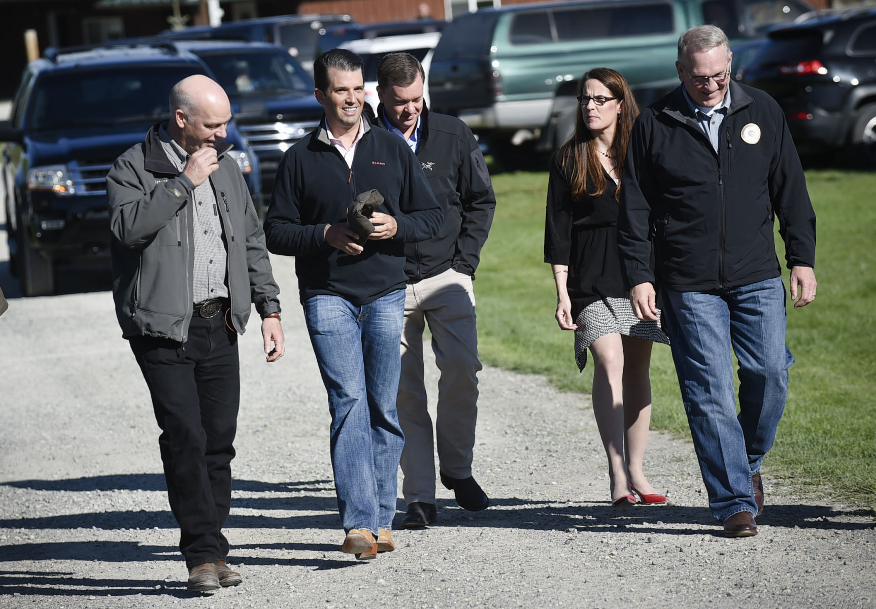 Greg Gianforte rally with Donald Trump Jr.